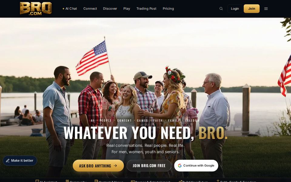 BRO home page