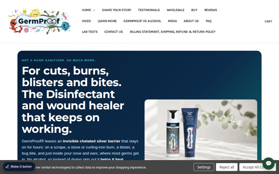 GermProof home page