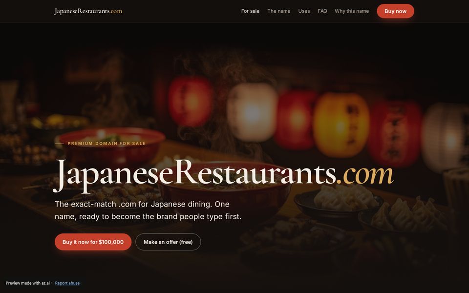 JapaneseRestaurants.com